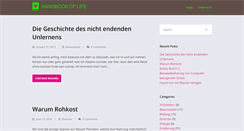 Desktop Screenshot of handbook-of-life.com